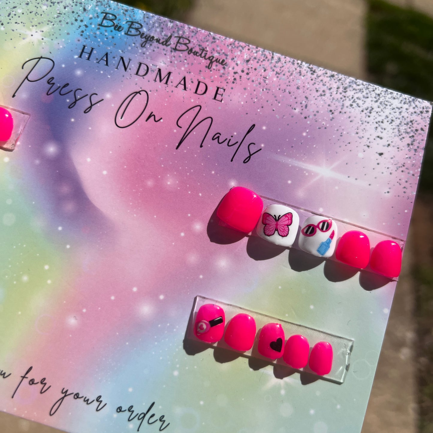 Barbie Girl Kids Nails