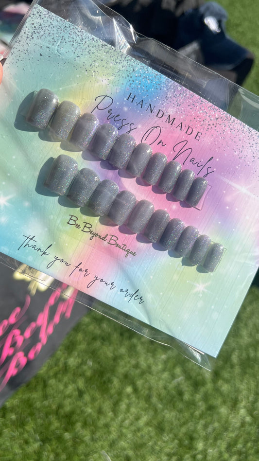 Cateye press on nails