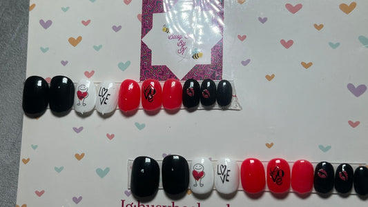 Heart to Heart  Kids Nails