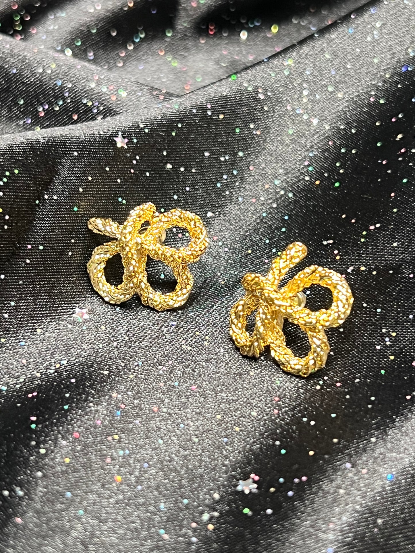 Twisted Stub Earrings