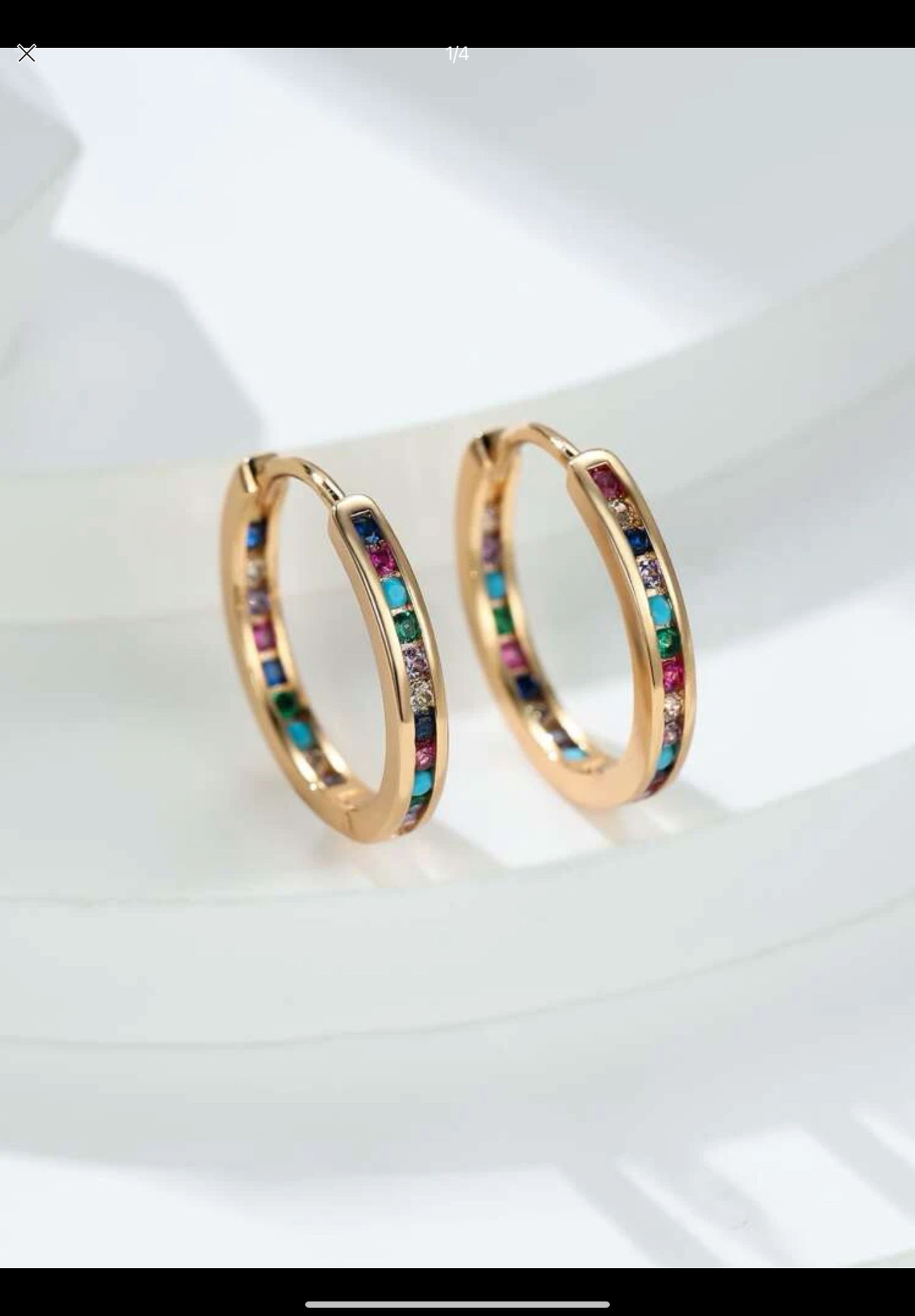 Pearl Drop/  Gold Drop/ Mini Rainbow Hoops/ Square Hoops/ Geometric hoops