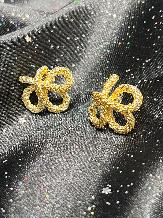 Twisted Stub Earrings