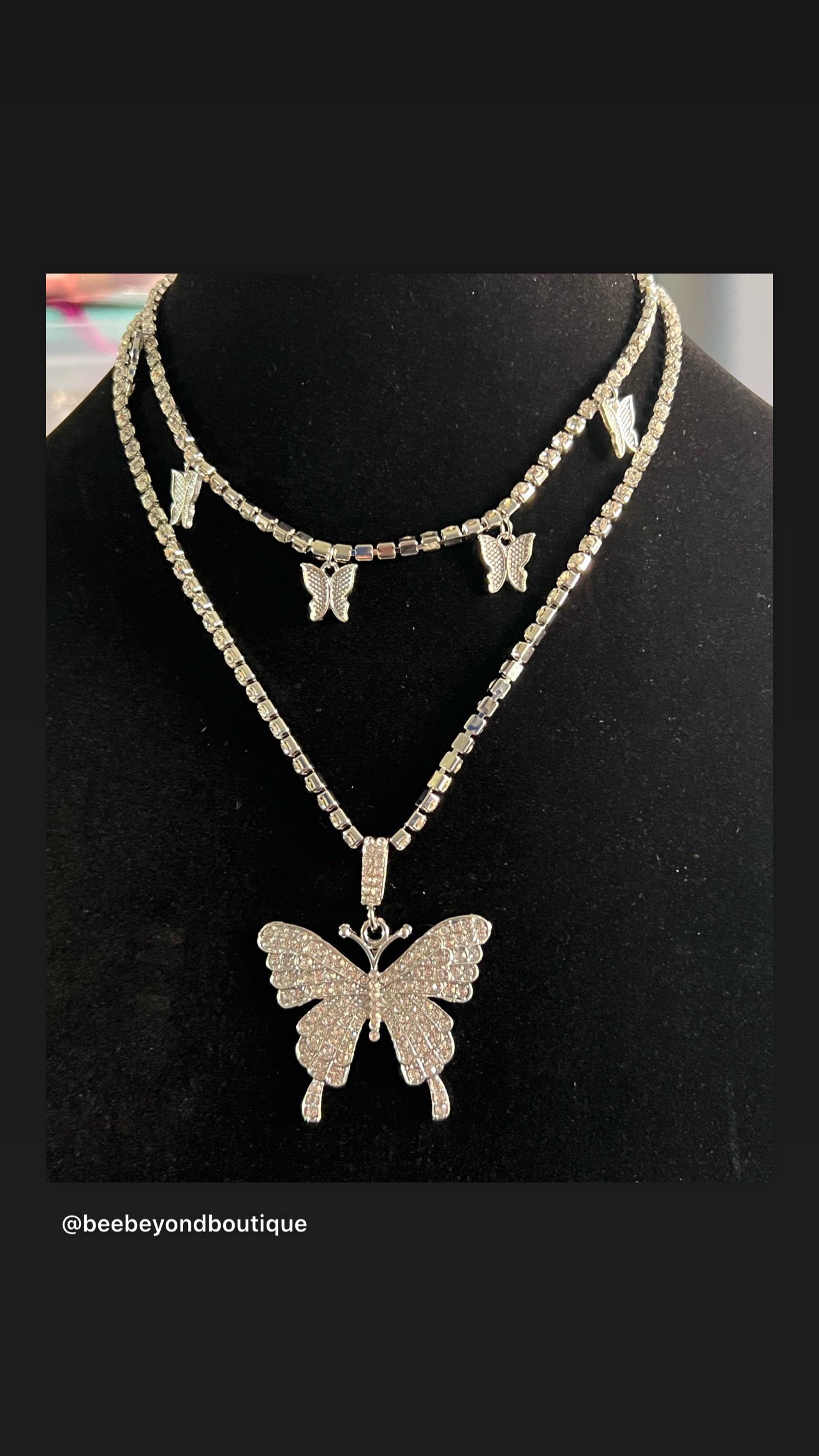 Butterfly Charm Necklace